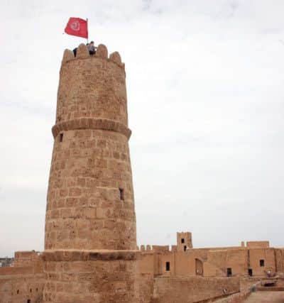 TUNISIA - The fort at Sousse.
