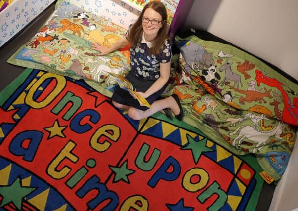 The Civic's chief executive Helen Ball with 'Pirates Pants and Wellyphants, the illustrated world of Nick Sharratt.
Picture Scott Merrylees