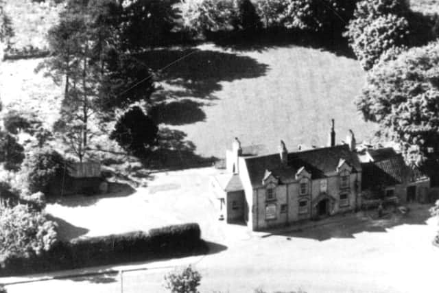 Aerial image of Throxenby Hall