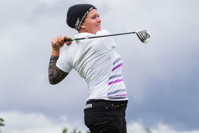 Doncaster's Rebecca Hudson in action in the Deloitte Ladies Open in Amsterdam (Picture: Ladies European Tour).