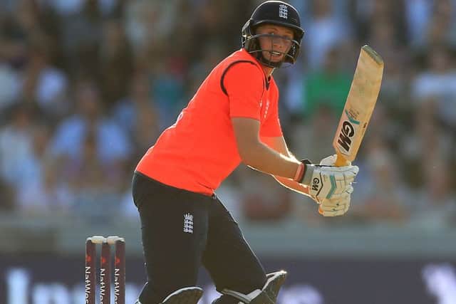 England's Joe Root in action against New Zealand during the nets session at The Emirates Old Trafford, Manchester.