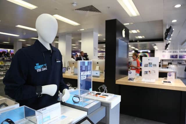 Carphone Warehouse and Currys PC World announced plans to launch up to 500 stores across the US
