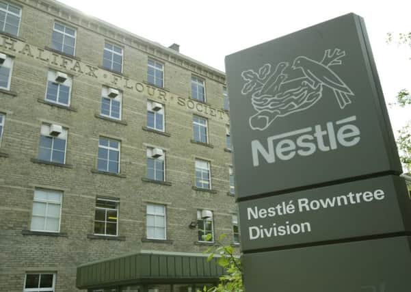 The Nestle factory in Halifax