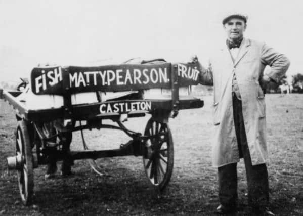 Upper Esk Valley fish trader Matty Pearson who sold kippers and oranges and would trade them for rabbits in the 1950s.