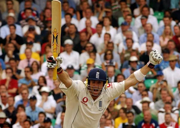 England's Kevin Pietersen celebrates his century during the final day of the fifth npower Test match against Australia at the Brit Oval (Picture: Rui Vieira/PA)