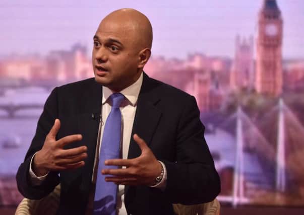 recognition: Sajid Javid, the new Business Secretary, recently heaped praise on the Alternative Investment Market, with 3,000 companies raising funding in excess of £90bn. Picture: Jeff Overs/BBC/PA Wire