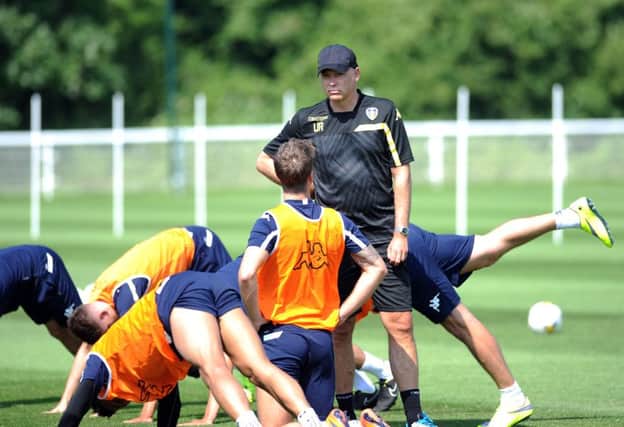 Leeds United coach Uwe Rosler. Picture: Simon Hulme