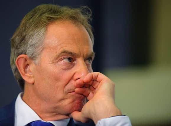 Former Prime Minister Tony Blair.  Pic: Dominic Lipinski/PA Wire