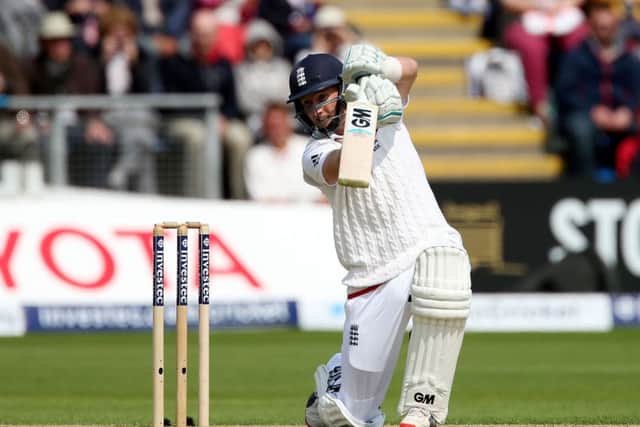 England's Joe Root during the First Investec Ashes Test.