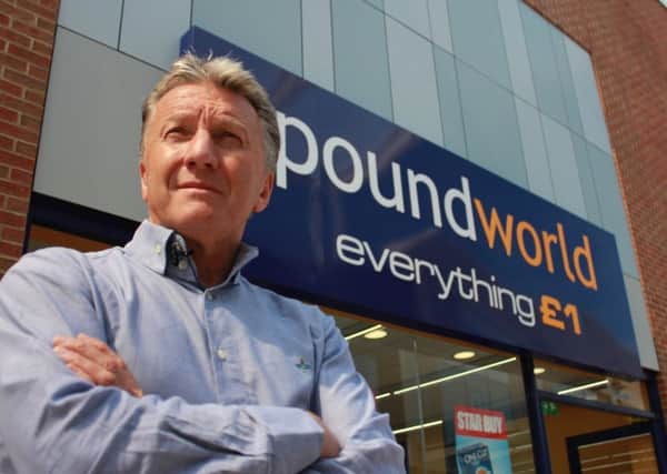 Chris Edwards, founder and CEO of Poundworld