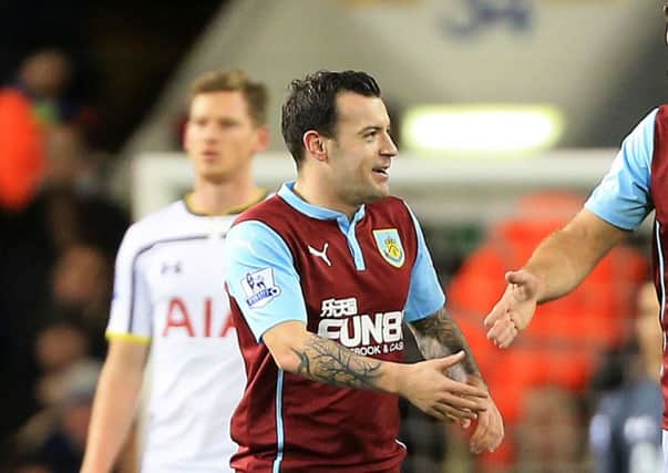 Burnley's Ross Wallace (left) is to join Sheffield Wednesday.