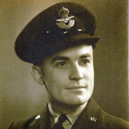 Sgt Terry Clark during his RAF days. He was an air gunner and then a radar navigator.