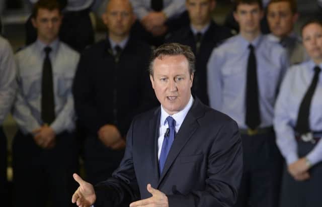 Prime Minister David Cameron Photo:  Joe Giddens/PA Wire