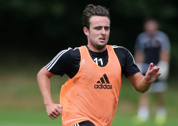 Jose Baxter in training with Sheffield United

 (Blades Sports Photography)