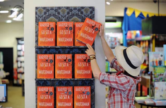 Harper Lee's new book Go Set A Watchman goes on sale at Waterstones in Leeds. (Picture Jonathan Gawthorpe.)