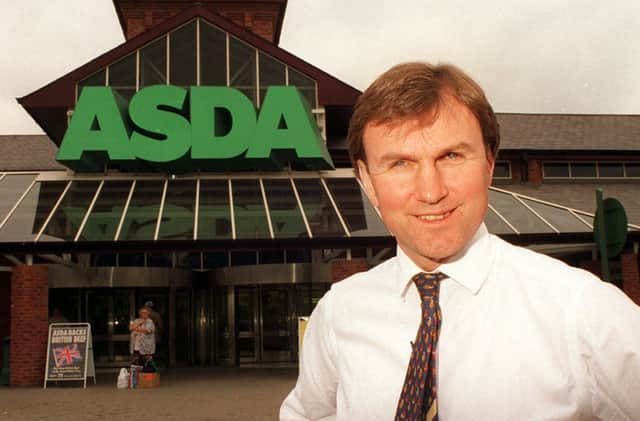Library photo of former Asda boss Archie Norman outside the Killingbeck, Leeds, branch