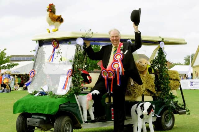 Bill Cowling, who retired as honorary show director of the Great Yorkshire Show today.