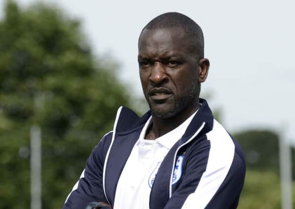 Huddersfield Town manager Chris Powell (Picture: Bruce Rollinson).