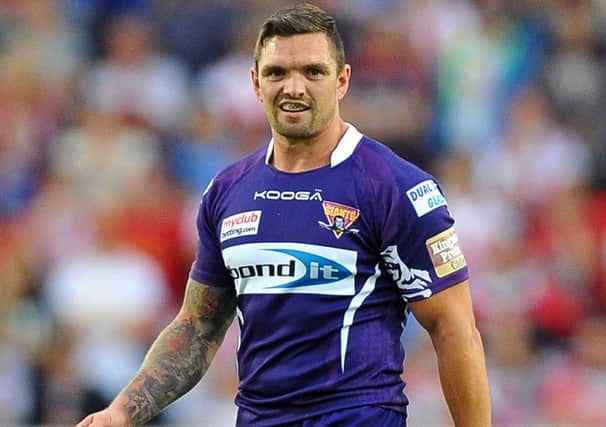 DANNY BROUGH: Returned from sin-bin to inspire Giants to victory in France.