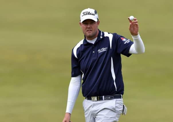 Australia's Marc Leishman on the 18th during day four of The Open Championship 2015 at St Andrews