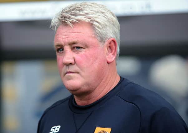 Hull City v AS Trencin.
Hull's manager Steve Bruce.
7th August 2014. Picture Jonathan Gawthorpe.