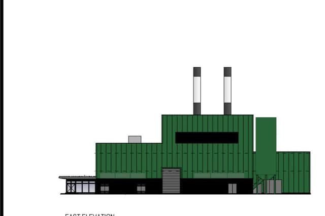 Holbrook biomass power station