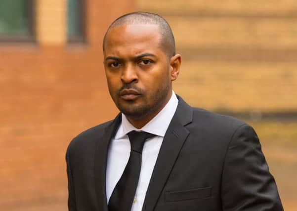 Actor Noel Clarke arriving at Hammersmith Magistrate's Court