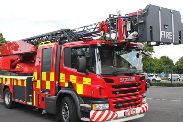 The new L32a turntable ladder