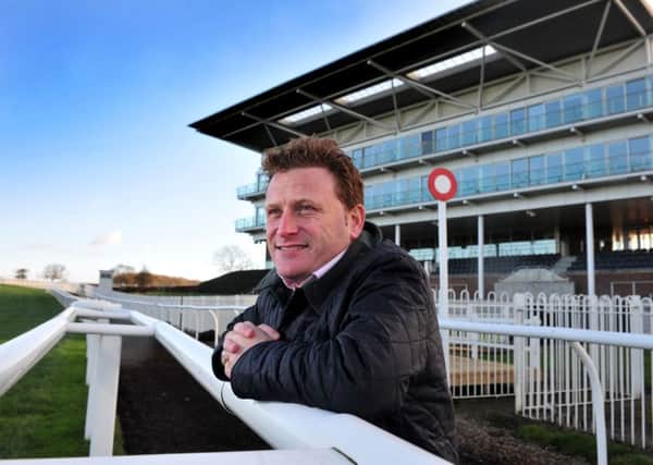 FLAT OUT: Wetherby racecourse Chief executive Jonjo Sanderson. Picture: Tony Johnson