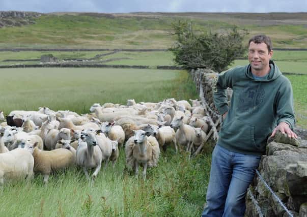 Richard Findlay, who farms in Westerdale, fears the price of lamb could go down further. Picture: Gary Longbottom