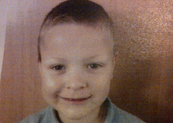 Conley Thompson, aged seven, from Worsbrough