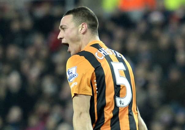 West Brom and Leicester have had bids accepted for Hull Citys James Chester (Picture: Owen Humphreys/PA Wire).
