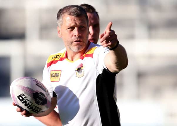 Bradford Bulls coach James Lowes (Picture: Lynne Cameron/PA Wire).