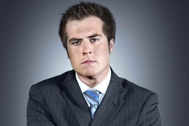 Stuart Baggs pictured during his time on BBC TV show The Apprentice