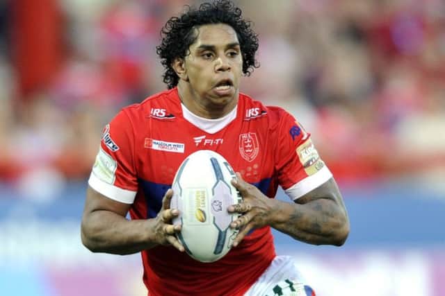 Hull KR's Albert Kelly (Picture: Bruce Rollinson).