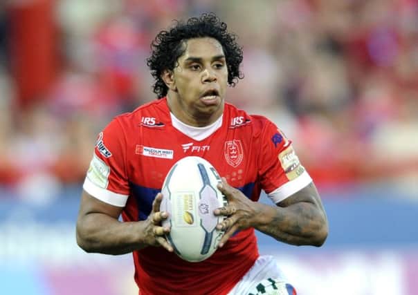 Hull KR's Albert Kelly (Picture: Bruce Rollinson).