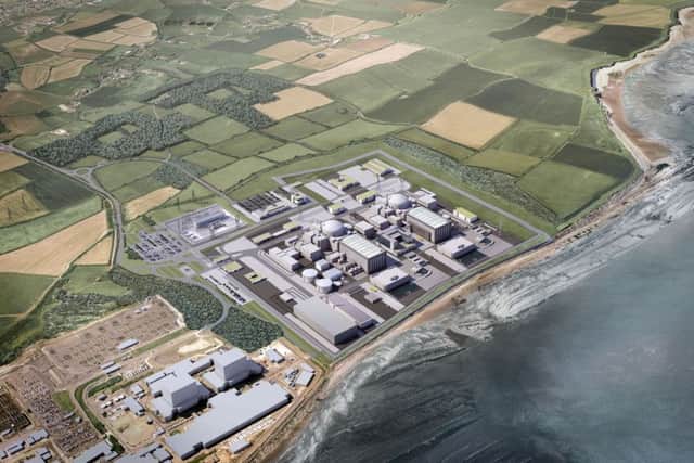 Artist's impression of Hinkley Point C as plans to build the first UK nuclear power station in over 20 years have taken a huge step forward