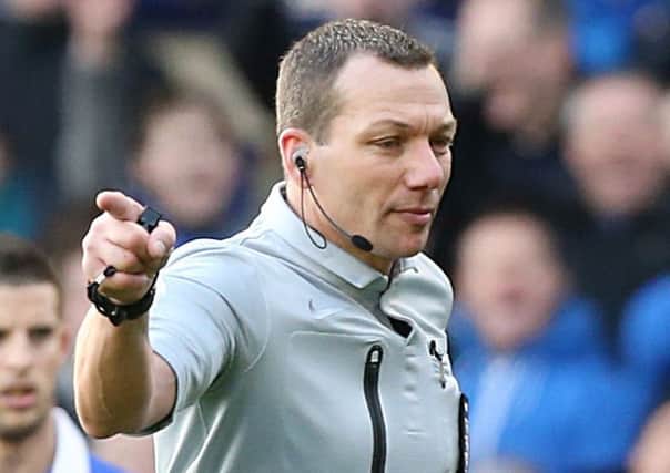 Match referee Kevin Friend will take charge of Leeds v Burnley this weekend.