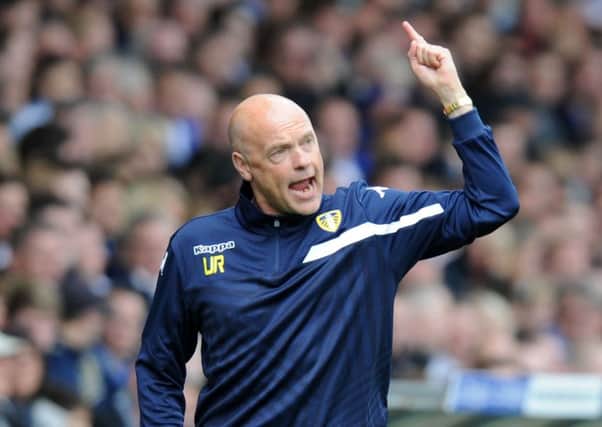 Leeds United manager Uwe Rosler is having to wait to complete the signing of Stuart dallas (Picture: Steve Riding).