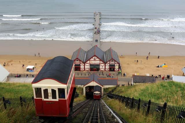 The Cliff Lift at Saltburn is one of the many industrial sounds of the coast.