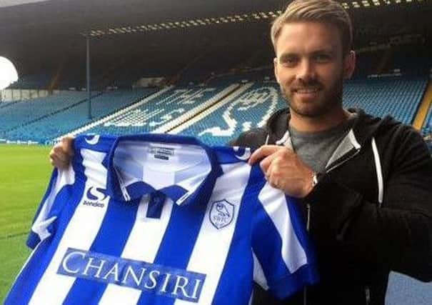 Rhoys Wiggins has signed for Sheffield Wednesday. Picture credit: @swfc twitter