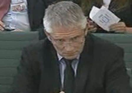 Med Hughes facing the Home Affairs Committee in September
