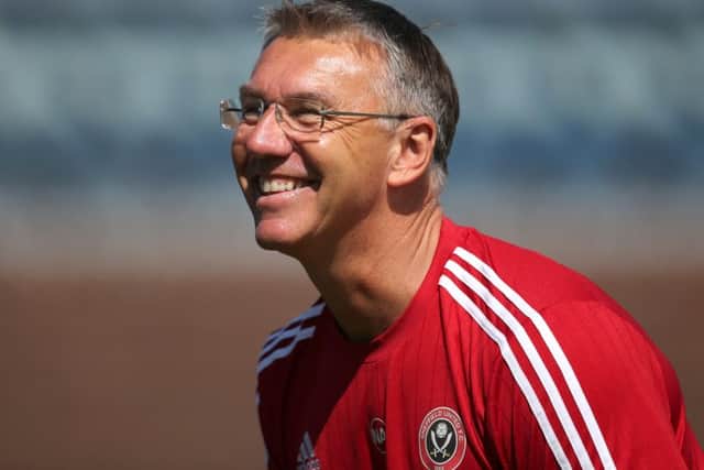 Sheffield United manager
Nigel Adkins (Picture: Martyn Harrison/ Blades Sports Photography).