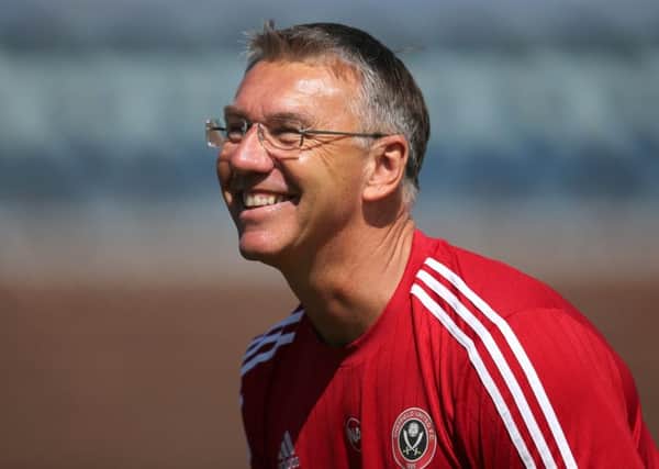 Sheffield United manager
 Nigel Adkins (Picture: Martyn Harrison/ Blades Sports Photography).