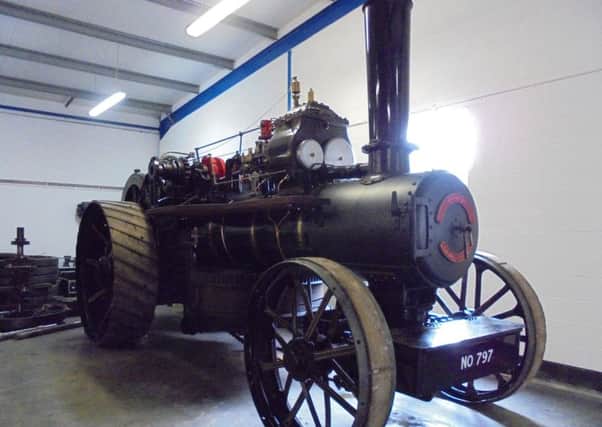 The 1913 Fowler Class BB ploughing engine, which is set to go under the hammer at auction in Harrogate next Saturday.