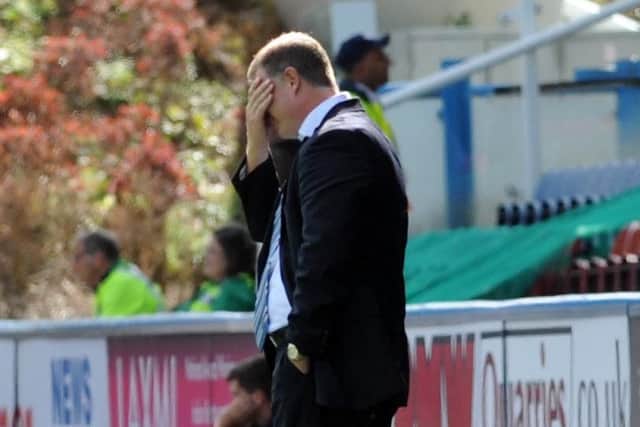 ...which led to the departure of a dejected Mark Robins