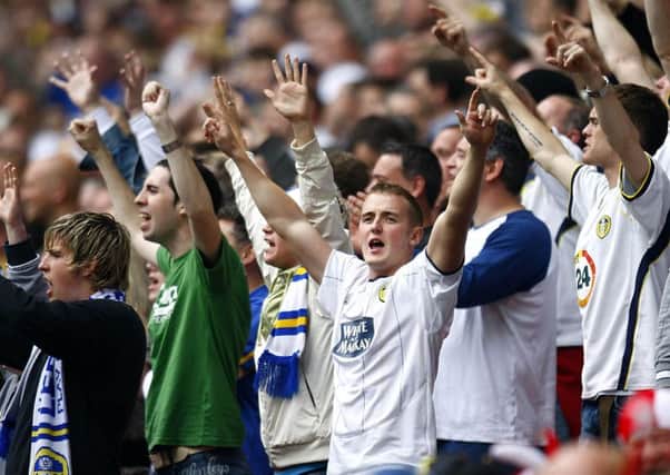 Leeds United fanshad the best away support in the Football League last season.