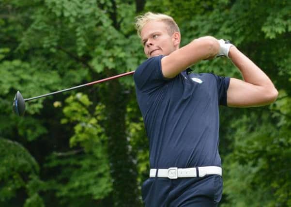 Lindrick's Jonathan Thomson has shot three consecutive rounds in the 60s in Slovakia (Picture: Chris Stratford).
