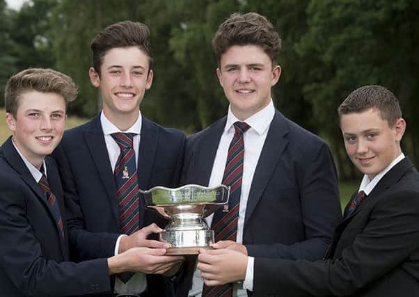 Doncaster GC's Connor Longworth (captain), Jack Ciullo, Cameron Newman and Declan Stoppard (reserve) (Picture: Leaderboard Photography).
