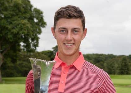 Current Lee Westwood Trophy champion Joe Dean (Picture: Driving Golf PR).